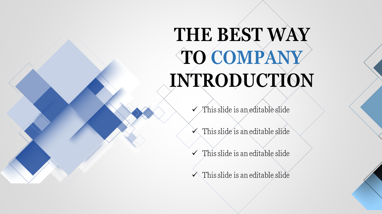 how to do a company introduction presentation